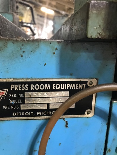 Used 600 TON VERSON SE2-600-96-54