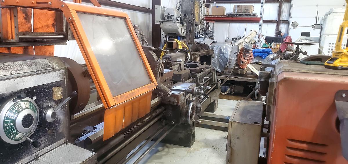 Used Kingston Engine Lathe, Model 24120