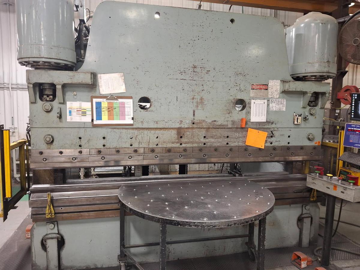 Used Pacific Press Brake, Model K500-12, Rating 3/4" X 10' 6", CNC 150 Autogauge