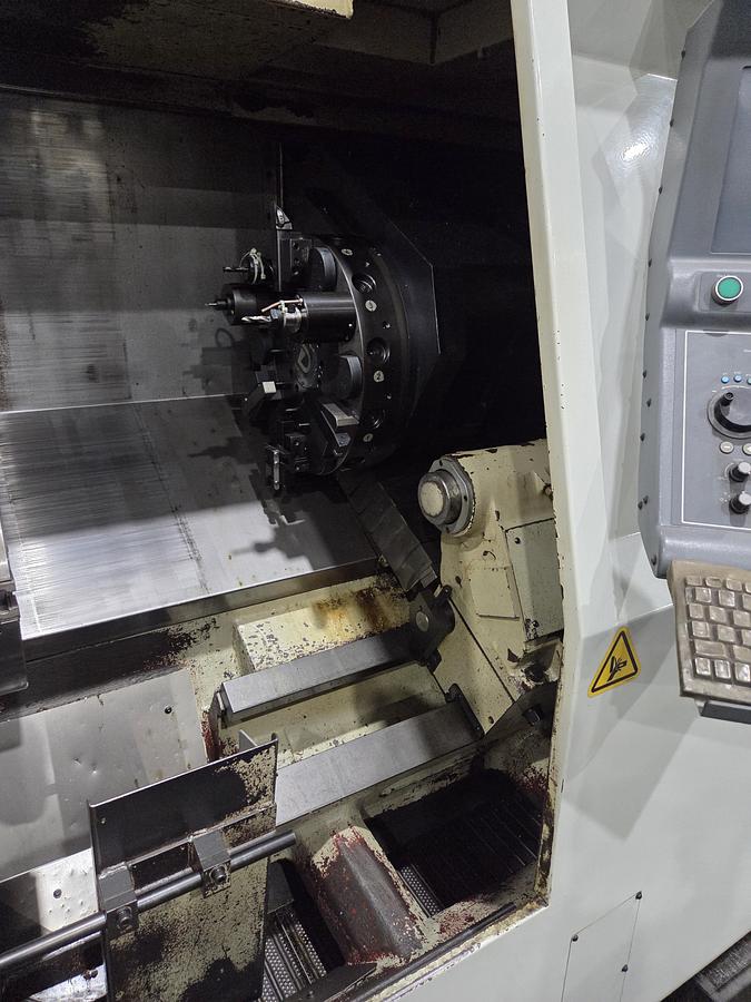 Used Romi , Model GL280M,23.5" Swing, 21.5" Between Centers, 2017, Fanuc CNC, ID 17877