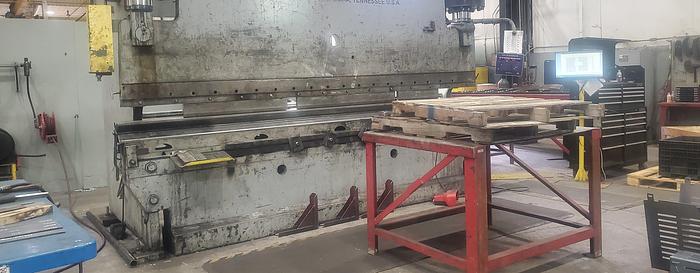 Used Clearing Niagara 350 Ton Press Brake, Model HBM-350-12-14, with back gage and tooling
