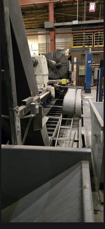 Used LeBlond Heavy Duty CNC Lathe, 84" X 288", 60" SOC, 100 HP, Fanuc 18