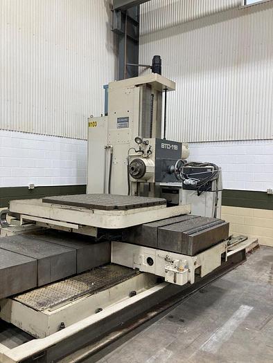 Used 4.33" Toshiba Horizontal Boring Mill, Model BTD 11B, 55" X 63" R/T, 78" X Travel, 60" Y Travel, Cat 50 Taper