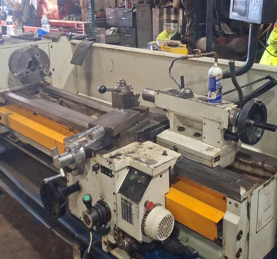 Used Summit Heavy  Duty Engine Lathe, 16" Swing, 10.5" Swing over cross slide, 60" Between Centers, 10 HP, 1500 rpm