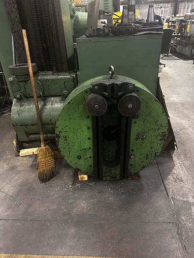 Used Giddings & Lewis Table Type Boring Mill, Model 560, 6" Spindle, X Travel 87.5", Y Travel 66", 40 HP