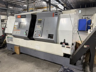 Used MAZAK QUICK TURN, NEXUS 300, Swing-24", Distance between centers- 50", Mazatrol 640T