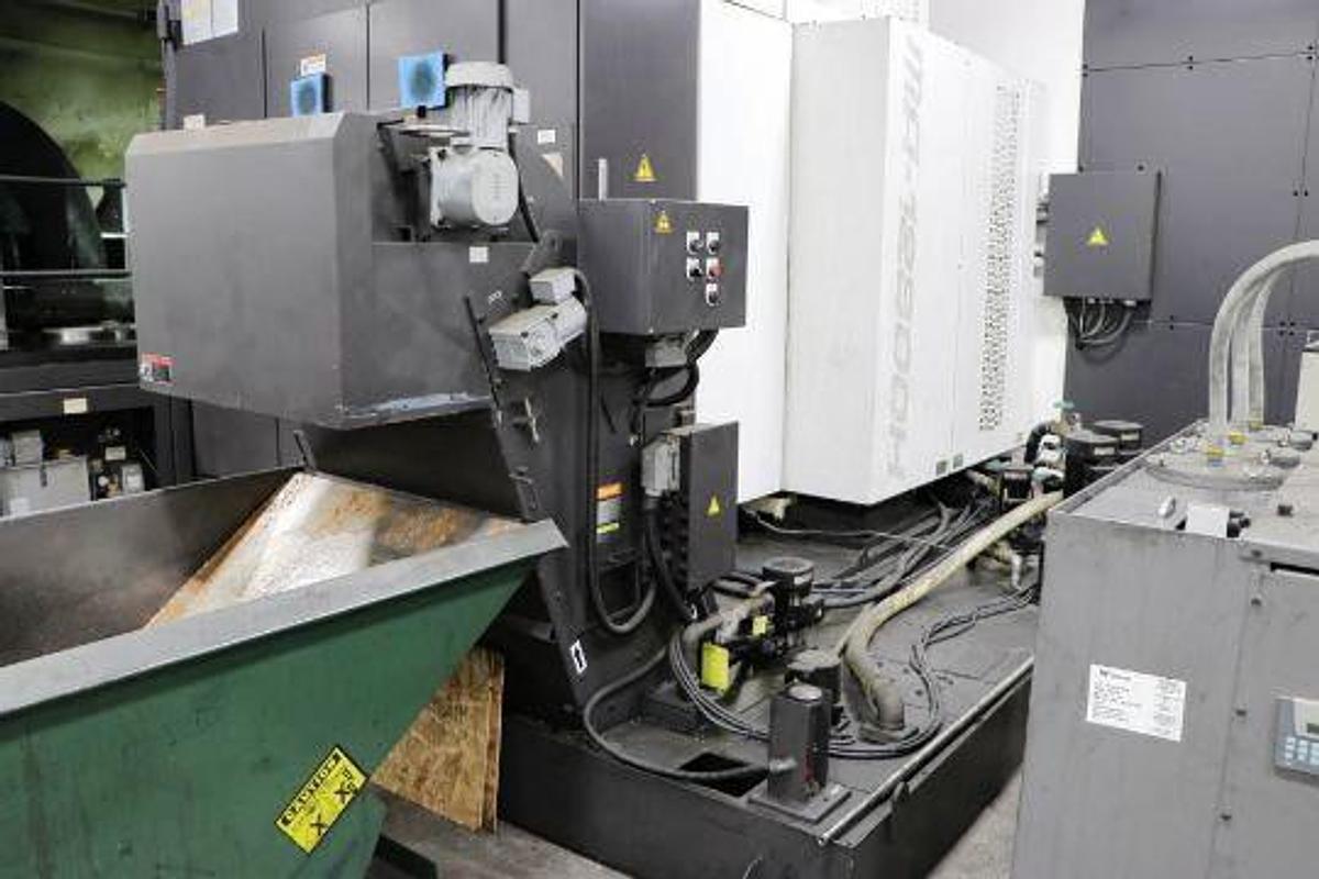 Used OKUMA MA-12500H CNC Horizontal Machining Center, X-118", Y-78", 49.5" X 49.5" Pallet, 360,000 degrees, OSP 300M CNC, 2014