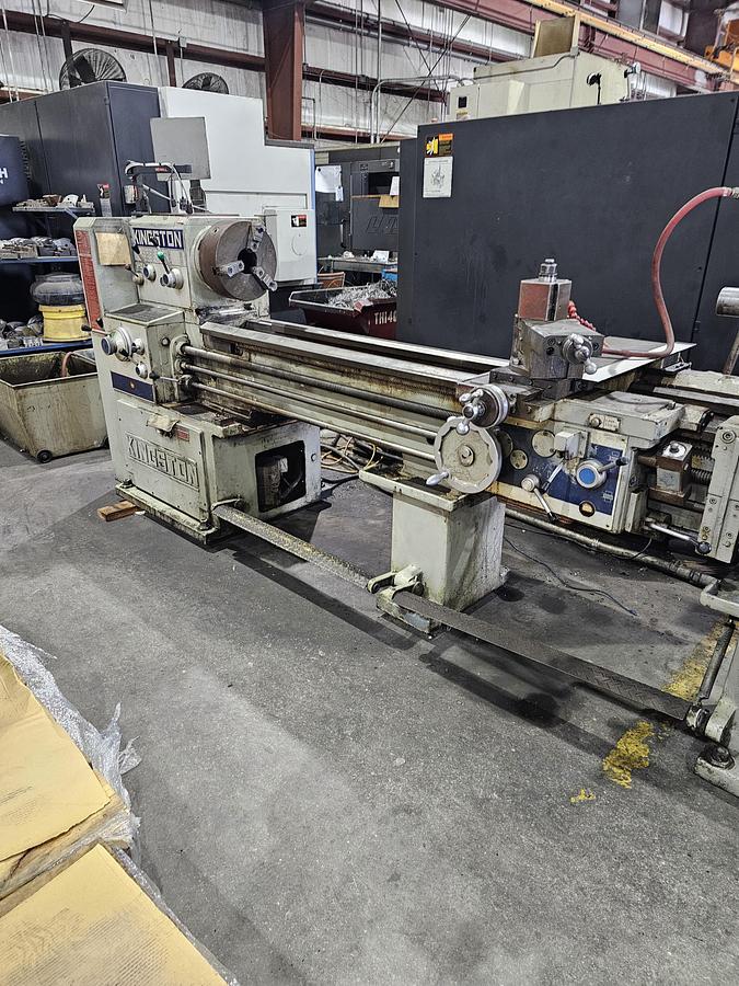 Used Kingston Engine Lathe, HL 2000, 16"X 80", 11.5" SOCS, 1981