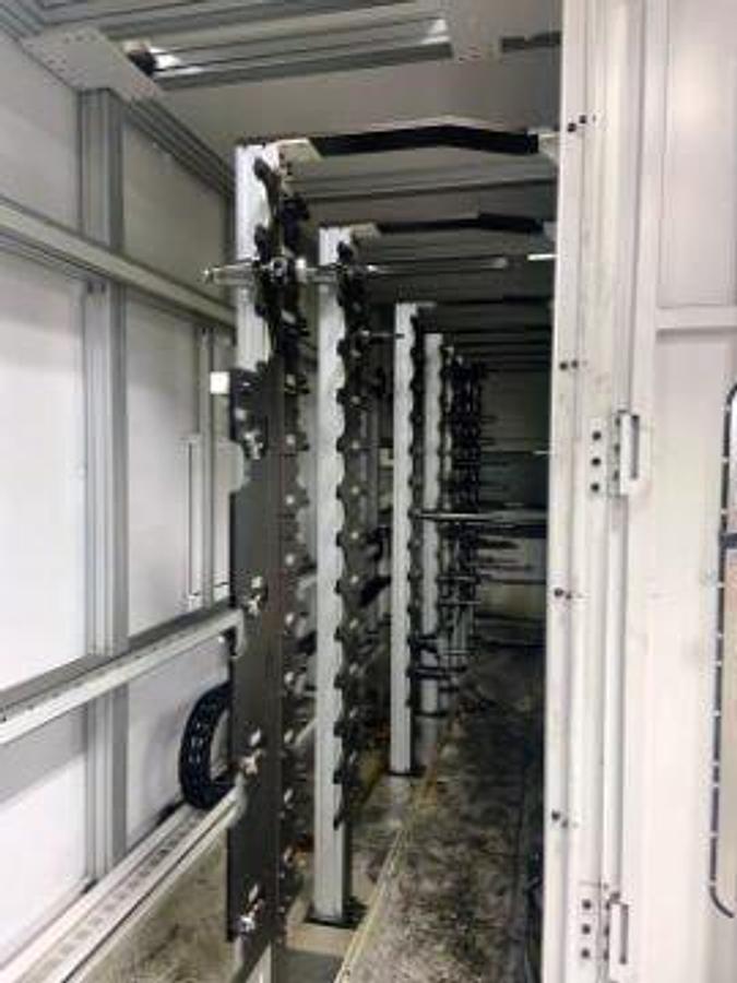 Used OKUMA MA-12500H CNC Horizontal Machining Center, X-118", Y-78", 49.5" X 49.5" Pallet, 360,000 degrees, OSP 300M CNC, 2014