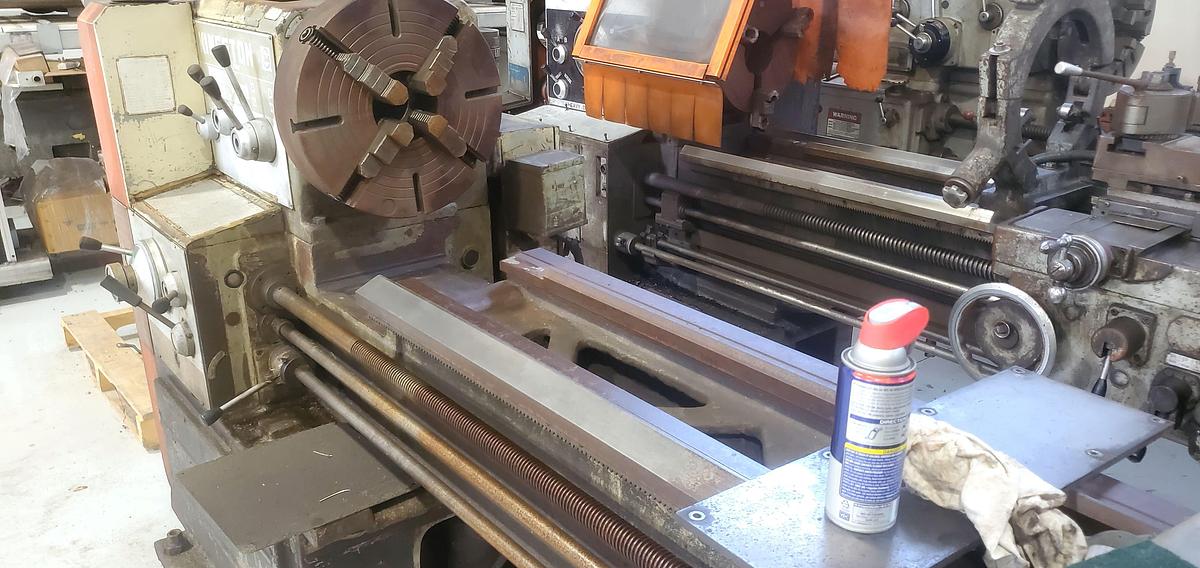 Used Kingston Engine Lathe, Model 24120