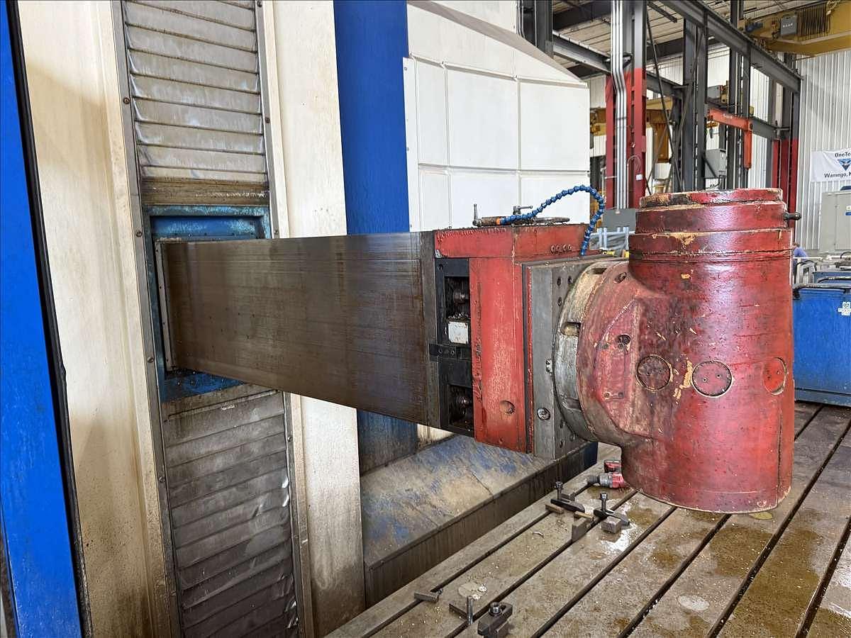 Used Colgar Ram Style Horizontal CNC Floor Boring Mill, 6.3" Spindle, X-433", Y-196", 236" 236", 3000 RPM, 100 HP, 2014, Heidenhain, TNC 530i
