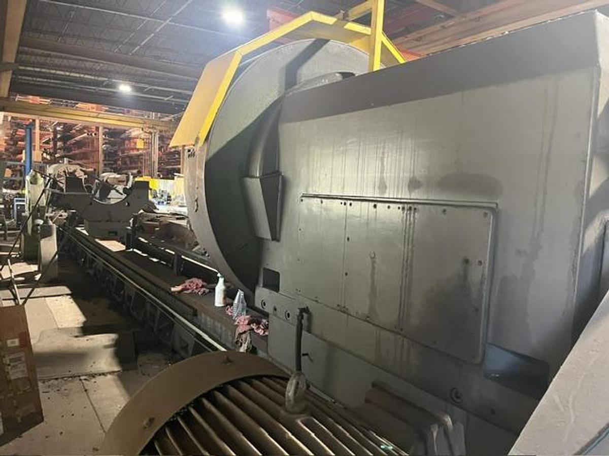 Used Poreba Heavy Duty Engine Lathe, Model TCG-200/12, 79.5" Swing X 474" Between Centers, 66.1" SOCS1996