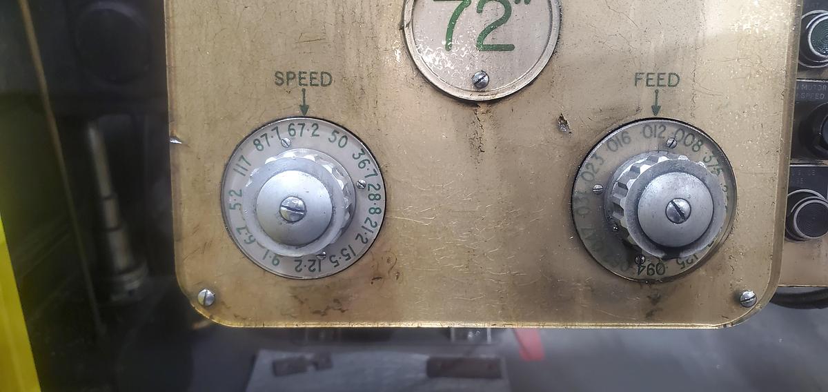 Used Webster Bennett Vertical Turret Lathe, Model 72, Table 72", Swing 85", 52" Under rail, 40 HP, Pendant Control, DRO      , 125 RPM