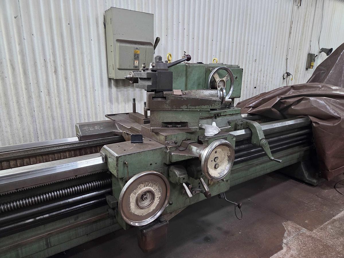 Used Lodge & Shipley Heavy Duty Engine Lathe, Model 2XE-3220, 36" Swing, 288" Between Centers, 40 HP, 600 RPM, 13.5 Spindle Bore.