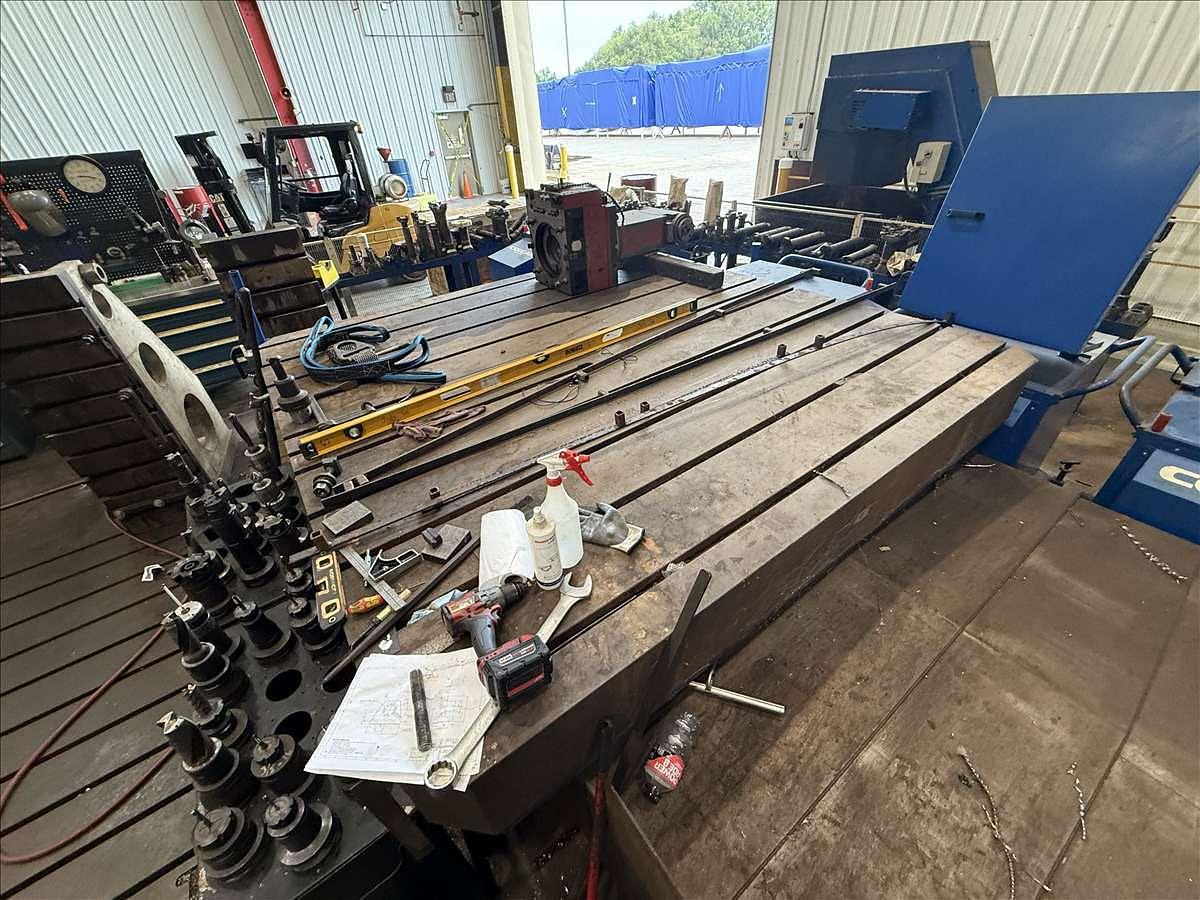 Used Colgar Ram Style Horizontal CNC Floor Boring Mill, 6.3" Spindle, X-433", Y-196", 236" 236", 3000 RPM, 100 HP, 2014, Heidenhain, TNC 530i