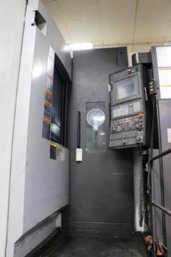 Used OKUMA MA-12500H CNC Horizontal Machining Center, X-118", Y-78", 49.5" X 49.5" Pallet, 360,000 degrees, OSP 300M CNC, 2014
