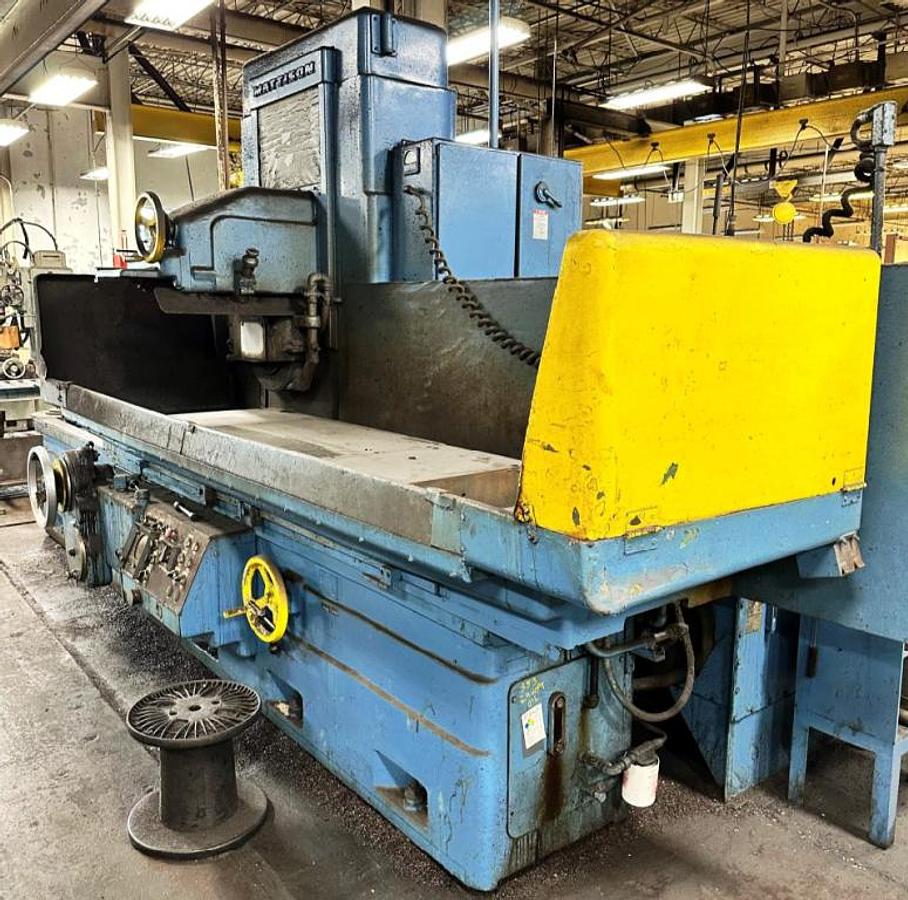 Used Mattison Horizontal Surface Grinder, 24" X 36" Chuck, 1969