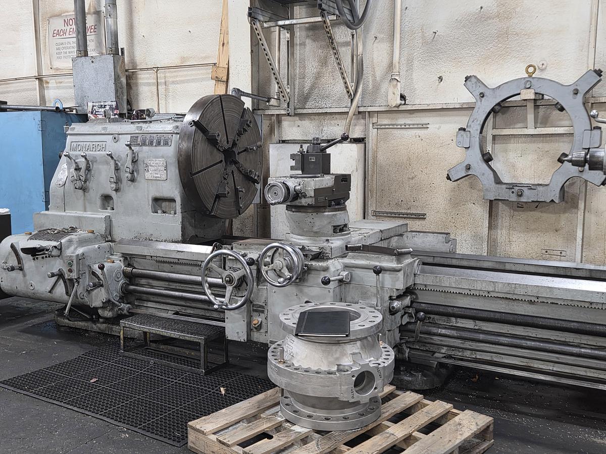 Used Monarch Heavy Duty Engine Lathe, Model 32NN, Swing 41", 108" Between Centers, 40 HP, 