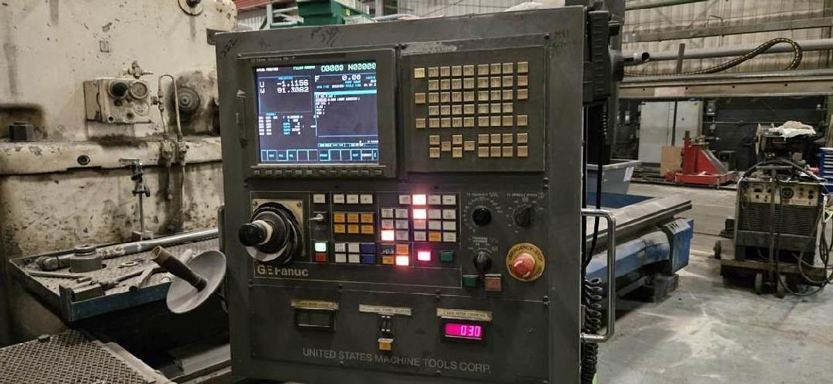 Used LeBlond Heavy Duty CNC Lathe, 84" X 288", 60" SOC, 100 HP, Fanuc 18