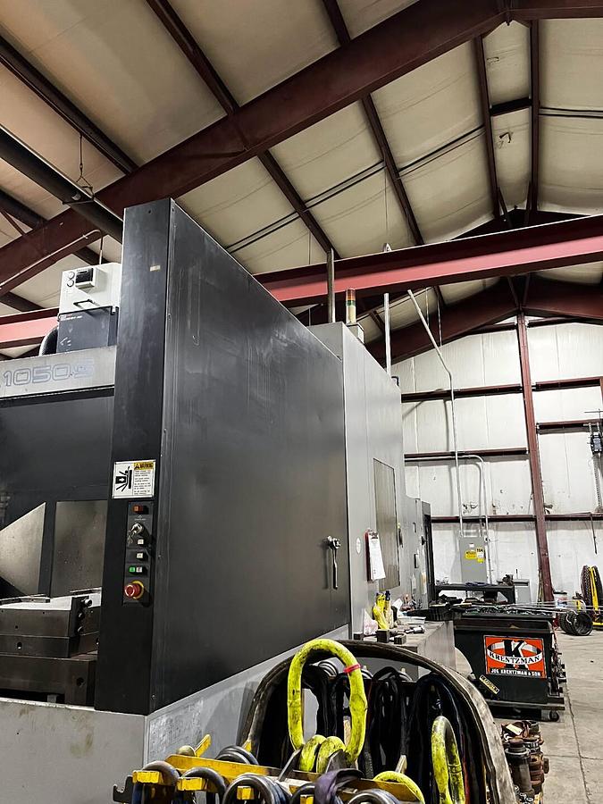 Used Toyoda Horizontal Machining Center, Model 1050SS, Pallet Size 41.3" X 41.3", X Travel 63", Y Travel 55", Z Travel45.2", 120 ATC, Fanuc