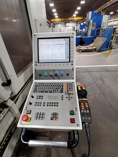 Used Ibarmia Model ZVH58L4000 CNC Traveling Column 5X Vertical Machining Center with Heidenhain iTNC530 s/n 7623 (Installed new in 2009)