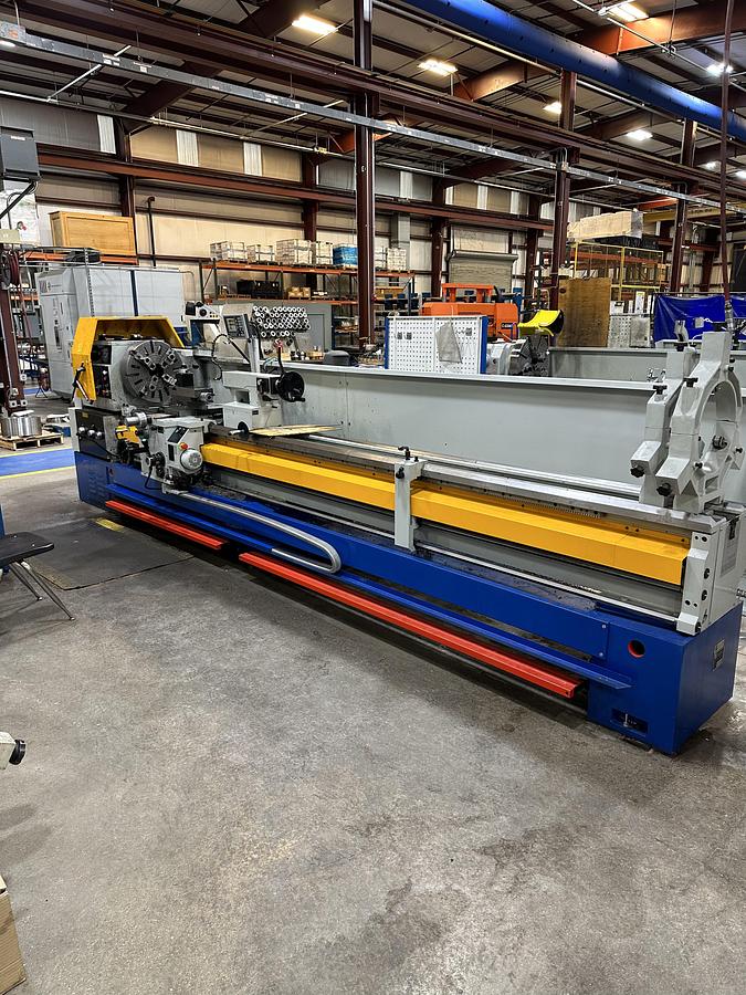 Used Summit Engine Lathe, Model 24X157B, 24 " Swing, 17" Swing over Cross Slide, 157" Between Centers