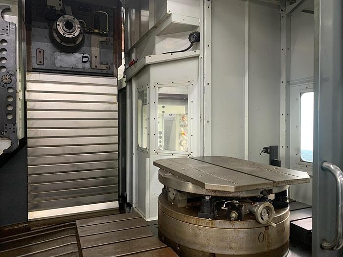 Used 2013 Haas Horizontal Machining Center, EC1600, Table 36" X 64", X-64", Y-40", Built in 4th axis Rotary Table, HAAS CNC, ID17693