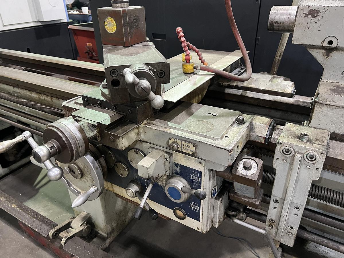 Used Kingston Engine Lathe, HL 2000, 16"X 80", 11.5" SOCS, 1981