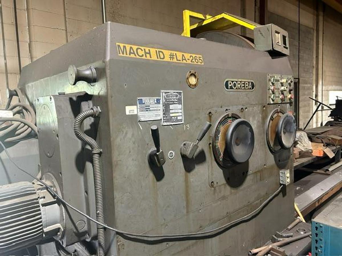 Used Poreba Heavy Duty Engine Lathe, Model TCG-200/12, 79.5" Swing X 474" Between Centers, 66.1" SOCS1996