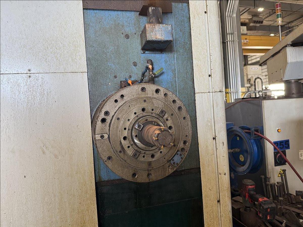 Used SNK-Nissin Table Type Boring Mill, Model BP 130/3.5, 5.1 Spindle, X-138", Y-98", Z- 27.5", 71" X 98" Table, 2500 RPM, 40 HP, 2010, Fanuc CNC