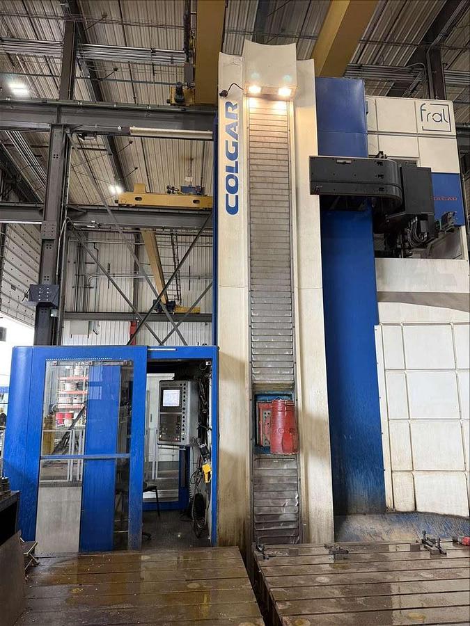Used Colgar Ram Style Horizontal CNC Floor Boring Mill, 6.3" Spindle, X-433", Y-196", 236" 236", 3000 RPM, 100 HP, 2014, Heidenhain, TNC 530i