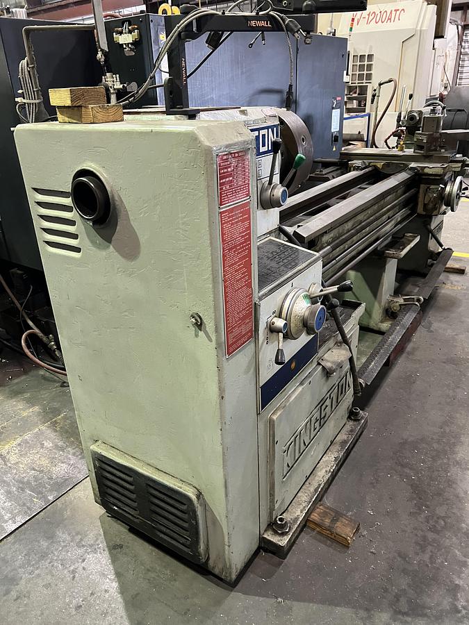 Used Kingston Engine Lathe, HL 2000, 16"X 80", 11.5" SOCS, 1981