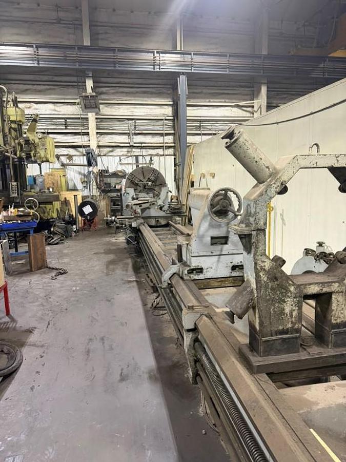 Used Geminis Engine Lathe, GE 1400, 60" X 318", 42" SOC, 560 RPM