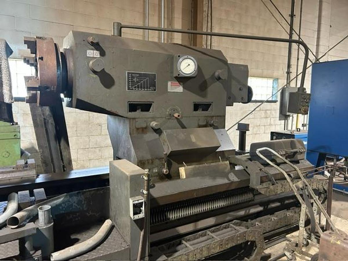 Used Poreba Heavy Duty Engine Lathe, Model TCG-200/12, 79.5" Swing X 474" Between Centers, 66.1" SOCS1996