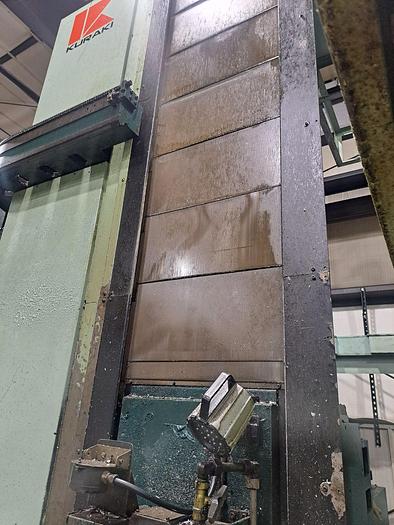 Used 1998 Kuraki Table Type Boring Mill, Model KBT 13A, 63" X 71" Table, 118.5" X Travel, 90.5" Y Travel, 90 ATC, Full 4th Axis, Fanuc 15 M CNC