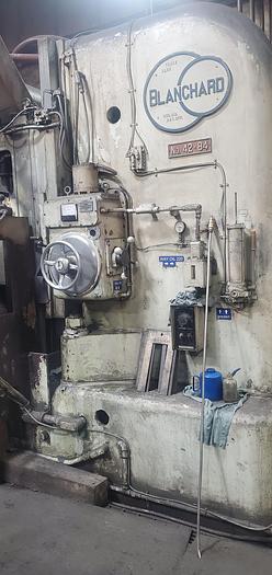 Used 1969 84" Blanchard Rotary Grinder, 84" Table, 96" Swing, 24" Under wheel, 150 HP Spindle