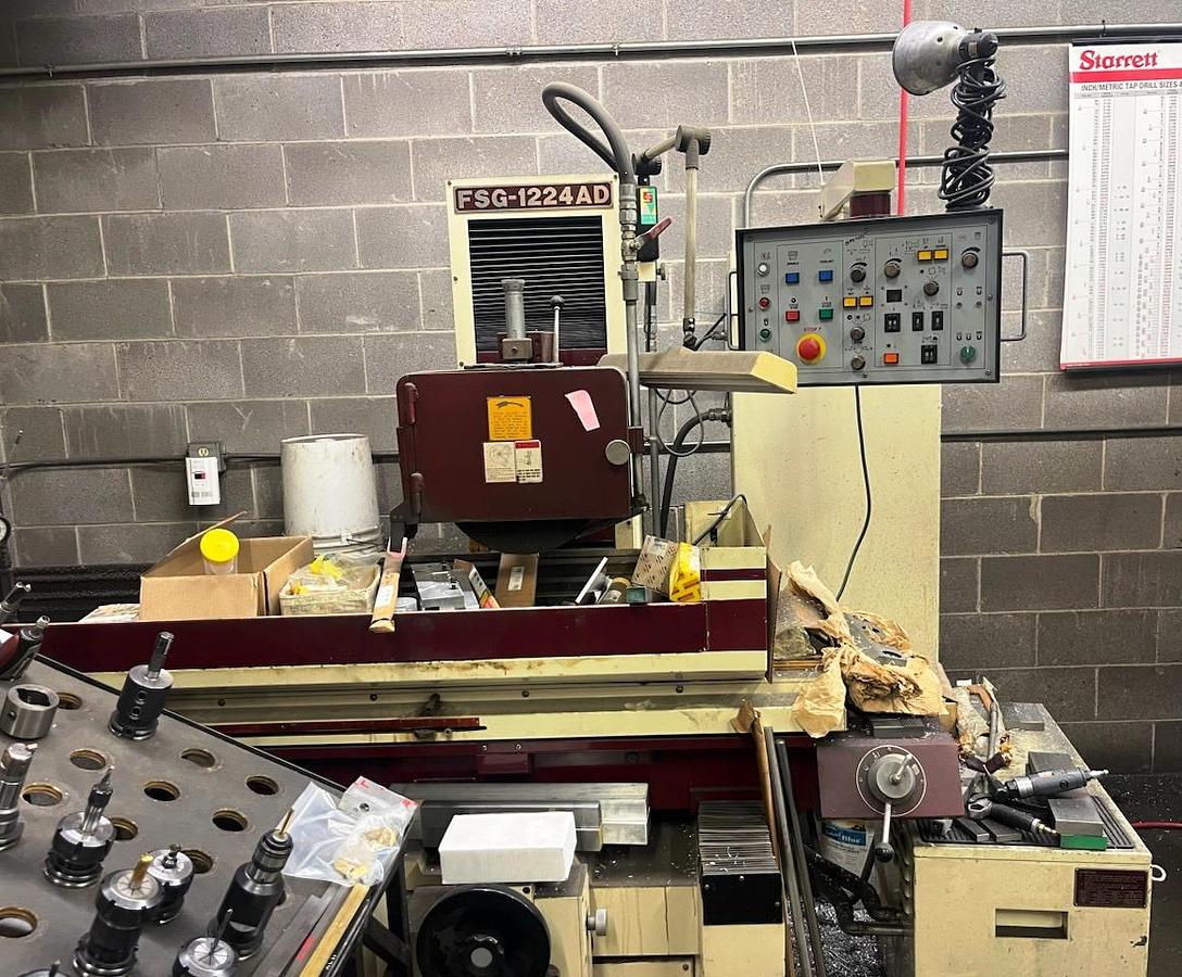 Used Chevalier Horizonal Surface Grinder, FSG 1224 AD, 12" X 24" Chuck