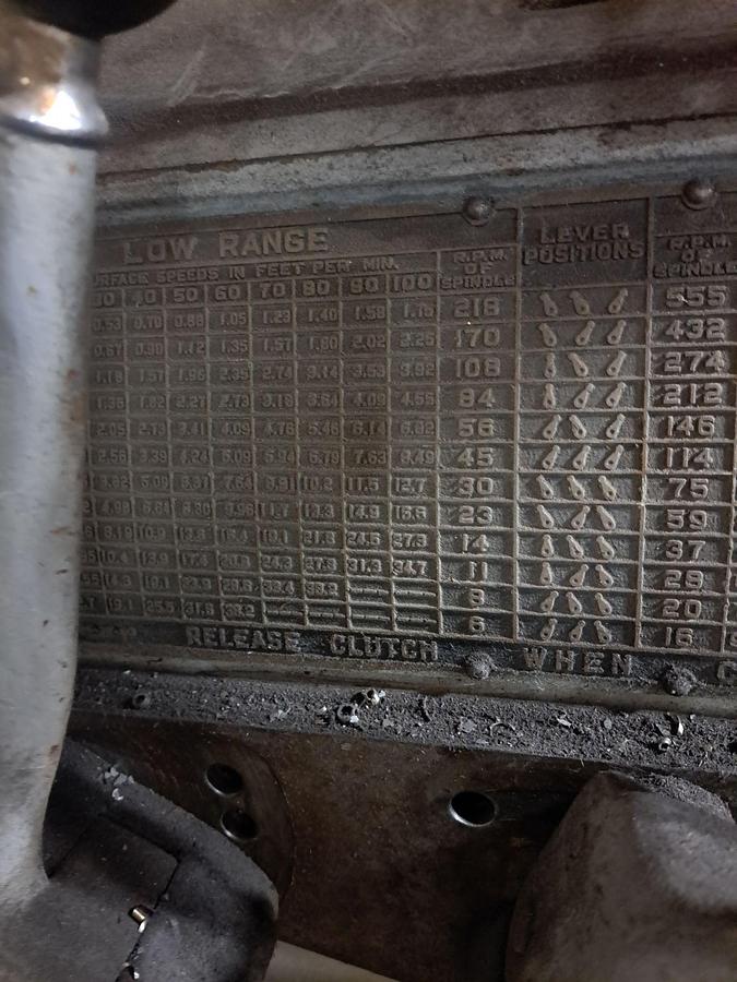 Used Axelson Engine Lathe, 34' Swing, 25.5" Swing over Cross slide, 288" Between Centers, Threading, Taper, Full Length Chip Pan