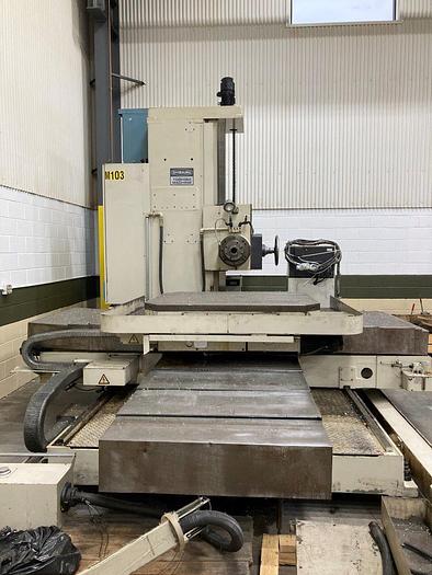 Used 4.33" Toshiba Horizontal Boring Mill, Model BTD 11B, 55" X 63" R/T, 78" X Travel, 60" Y Travel, Cat 50 Taper