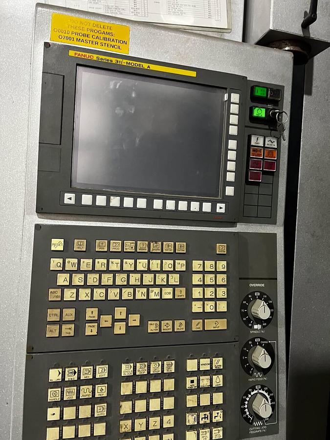 Used Toyoda Horizontal Machining Center, Model 1050SS, Pallet Size 41.3" X 41.3", X Travel 63", Y Travel 55", Z Travel45.2", 120 ATC, Fanuc