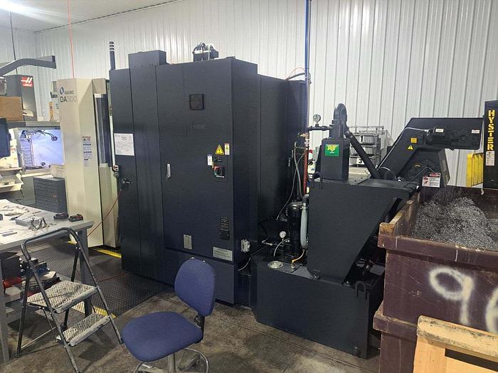 Used 2022 Makino 5 Axis HMC, Model DA 300. X Travel 17.8", Y Travel 24.5", Z Travel 19.6", 11.8' Diameter Table, Fanuc CNC
