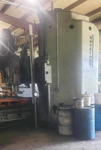 Used Rockford Planer Mill, 72" X  150" Table, (1) 50 HP Vertical Head