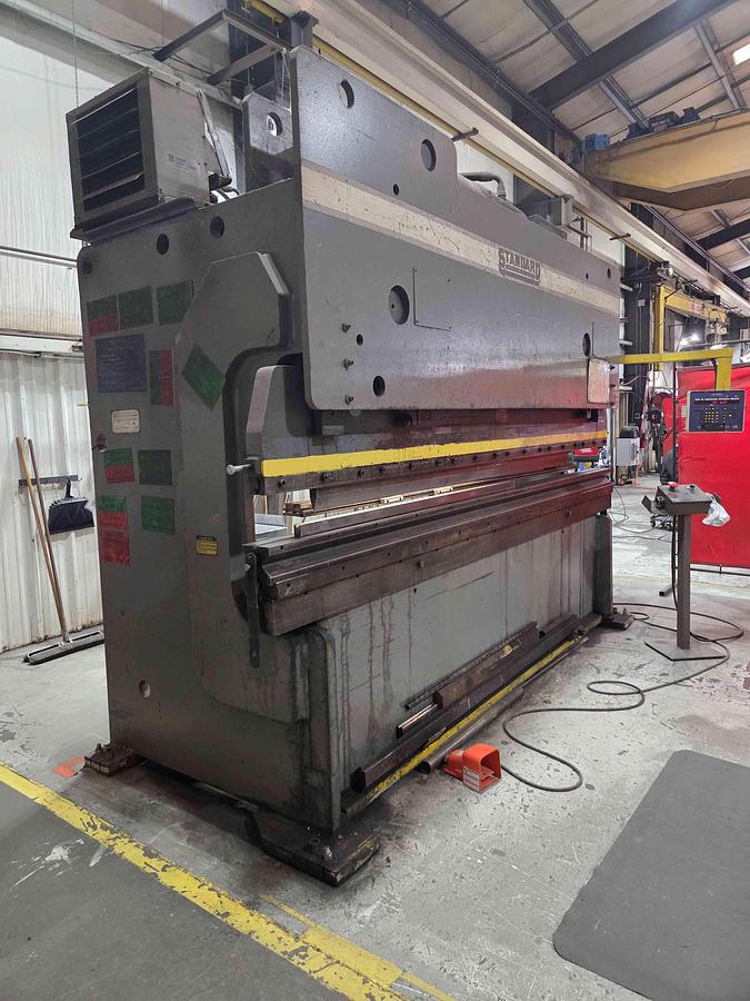 Used Standard Industrial Press Brake, Model AB200-12, 200 Ton, 144" Bed Length