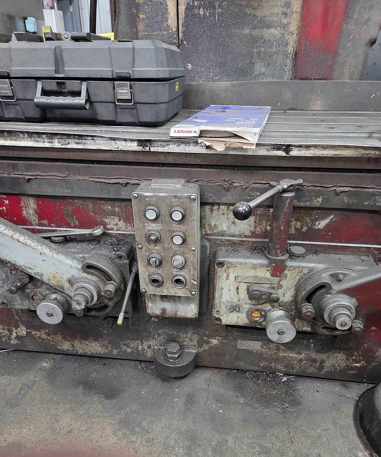 Used Cincinnati Milacron Heavy Duty Milling Machine, Model Hydrotel, 28" X 157" table, 144" of table travel, 1800 RPM, 30 HP 