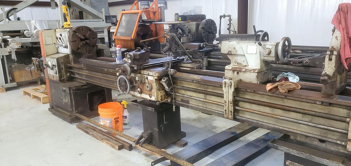 Used Kingston Engine Lathe, Model 24120
