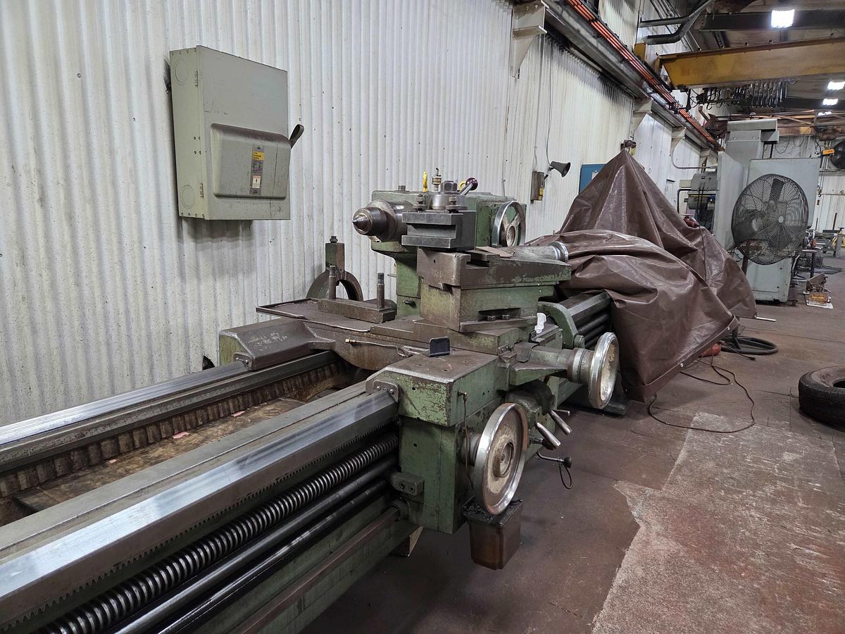 Used Lodge & Shipley Heavy Duty Engine Lathe, Model 2XE-3220, 36" Swing, 288" Between Centers, 40 HP, 600 RPM, 13.5 Spindle Bore.