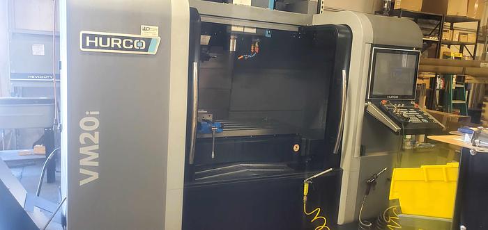 Used Hurco Vertical Machining Center, Model MV 20i, 20" X 40" Table, X-40", Y-20", Z 20", 20 HP, 12,000 RPM, Hurco CNC