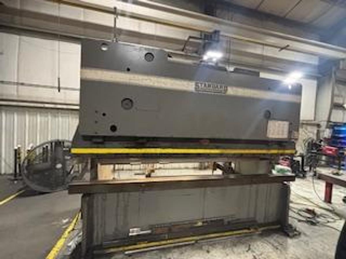 Used Standard Industrial Press Brake, Model AB200-12,  200 Ton ,144" Bed L:ength
