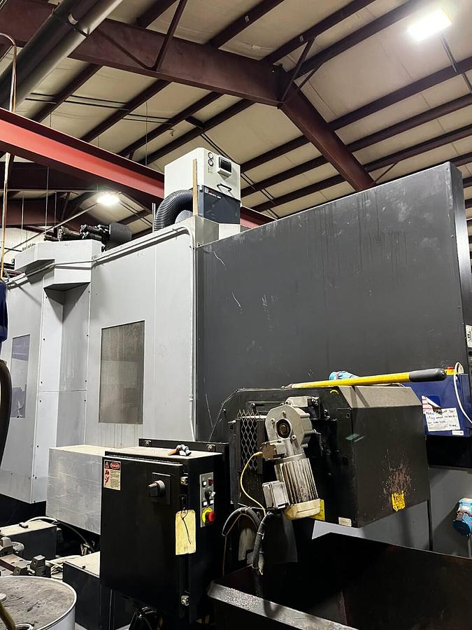 Used Toyoda Horizontal Machining Center, Model 1050SS, Pallet Size 41.3" X 41.3", X Travel 63", Y Travel 55", Z Travel45.2", 120 ATC, Fanuc