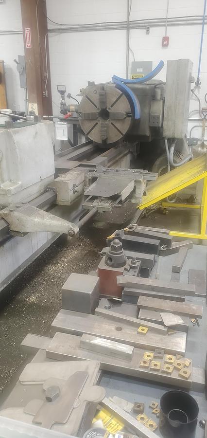 Used Lodge & Shipley Engine Lathe, Swing 32" over bed ways, 19" Swing over Cross slide, 1000 RPM, 30 HP